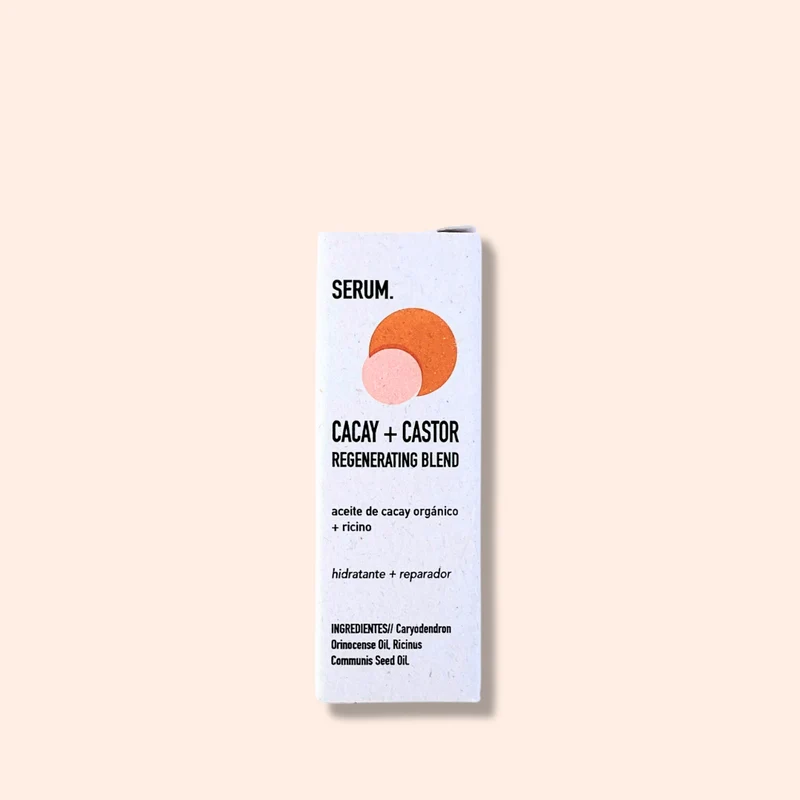 Serum Reparador cacay y ricino para Uñas + Piel