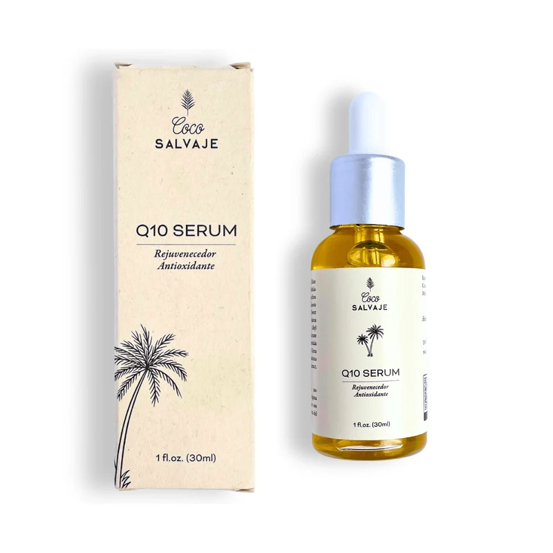Sérum Facial Rejuvenecedor Q10 - Coco Salvaje
