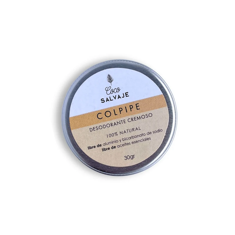 Desodorante Natural Cremoso 30g - Coco Salvaje