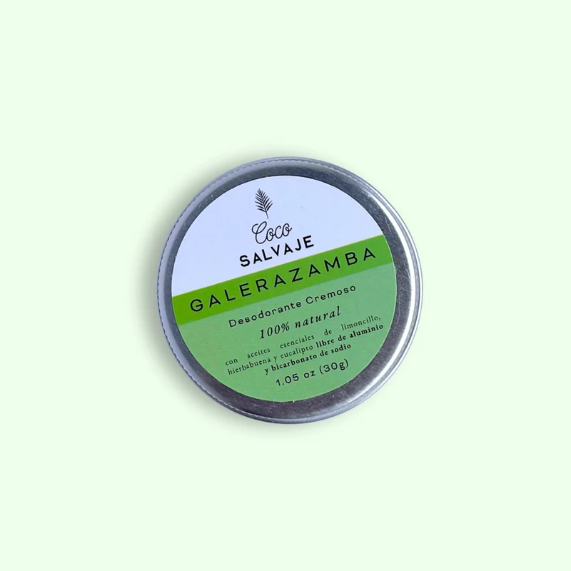 Desodorante Natural Cremoso 30g - Coco Salvaje