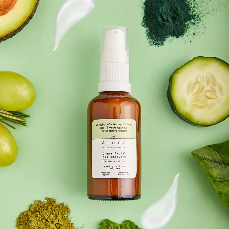 Crema Facial Bio-Complejo Hidratante Nutritiva - Aruná