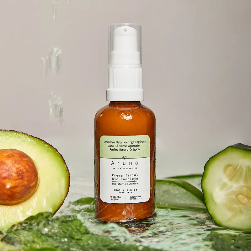 Crema Facial Bio-Complejo Hidratante Nutritiva - Aruná