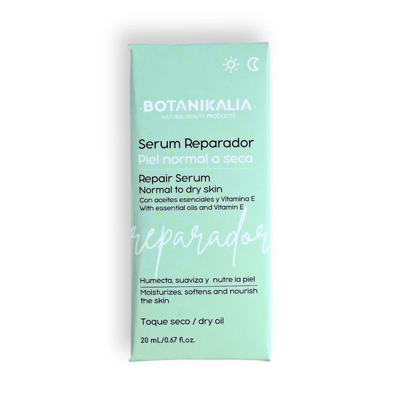 Sérum Facial Reparador Piel Normal Seca - Botanikalia