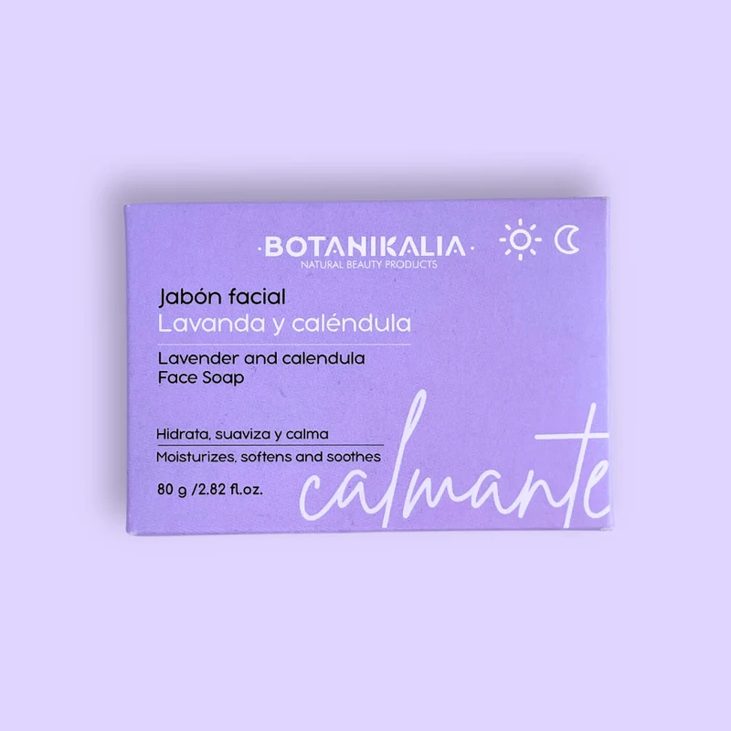 Jabón Artesanal Facial - Lavanda y Caléndula