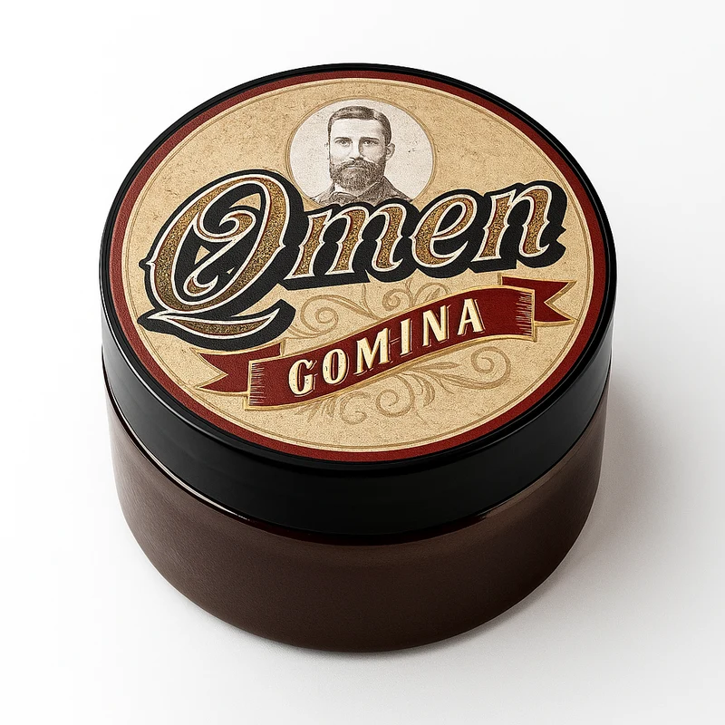 Gomina Fuerte Efecto Brillo Qmen