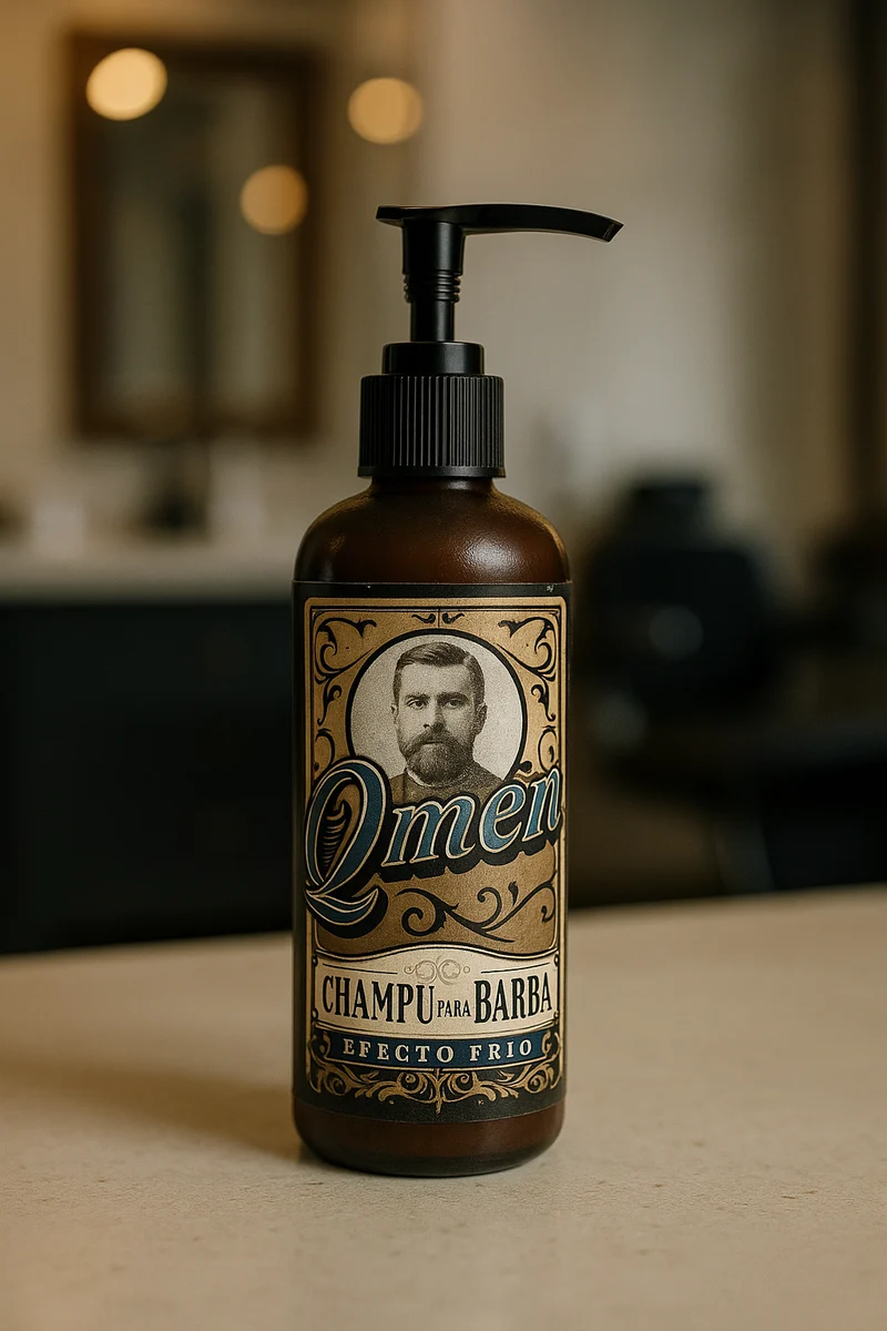 Champú Barba Efecto Frío Qmen