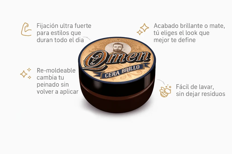 Cera para el Pelo QMEN