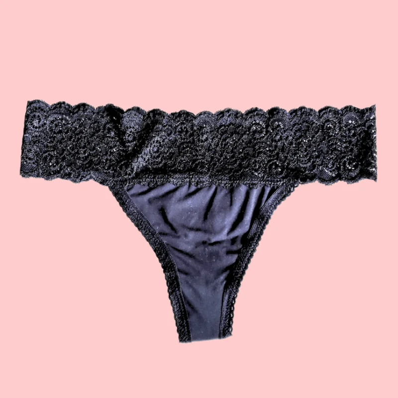 Panties Menstruación Tanga - Flujo Bajo