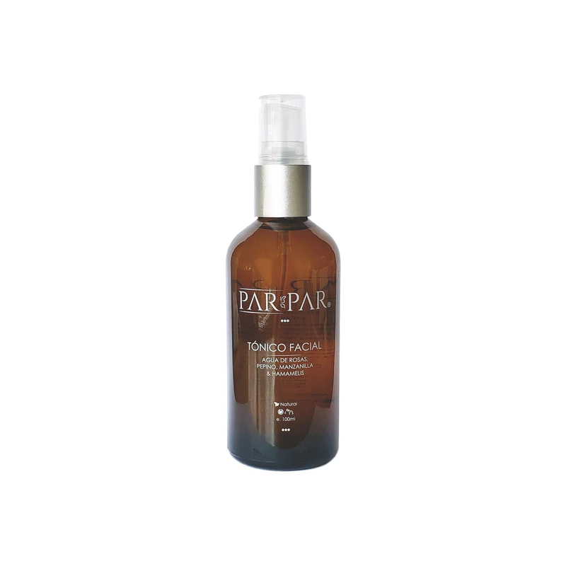 Tónico Facial Agua de Rosas y Pepino - Par Par