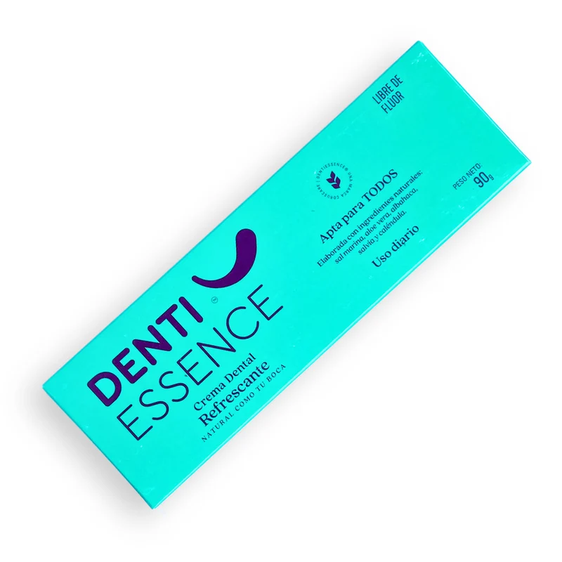 Crema Dental Sin Flúor Refrescante 90g - Denti Essence
