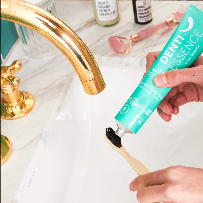 Crema Dental Sin Flúor Refrescante 90g - Denti Essence