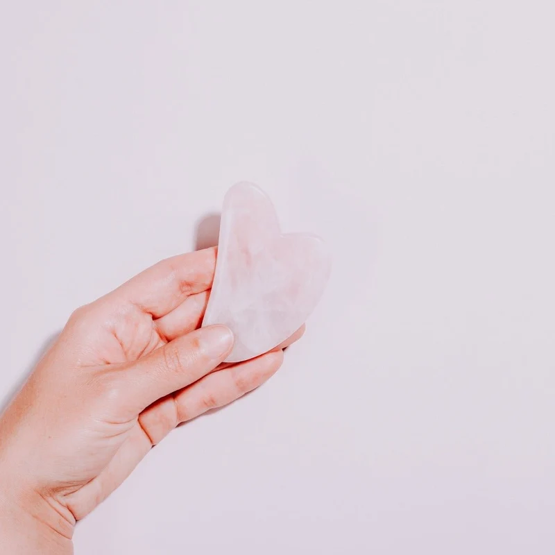 Gua Sha - Cuarzo Rosa