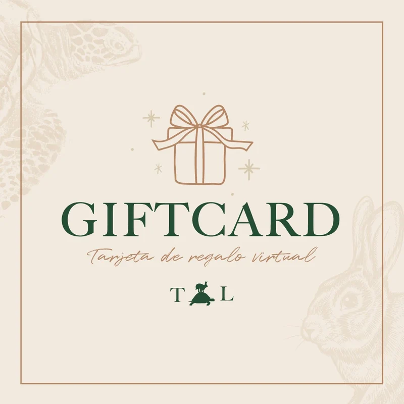 La tortuga y La liebre Gift Card / Tarjeta de Regalo