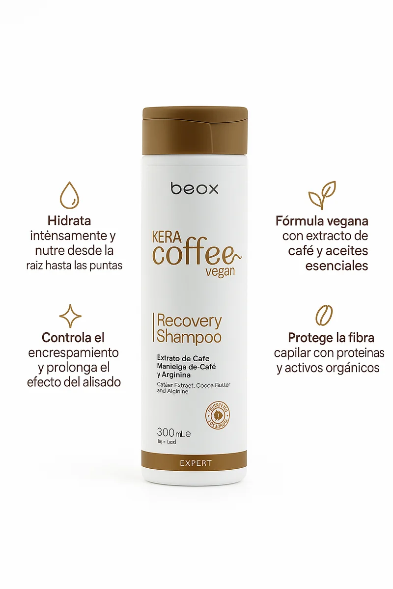 Beox KeraCoffee Recovery Champú