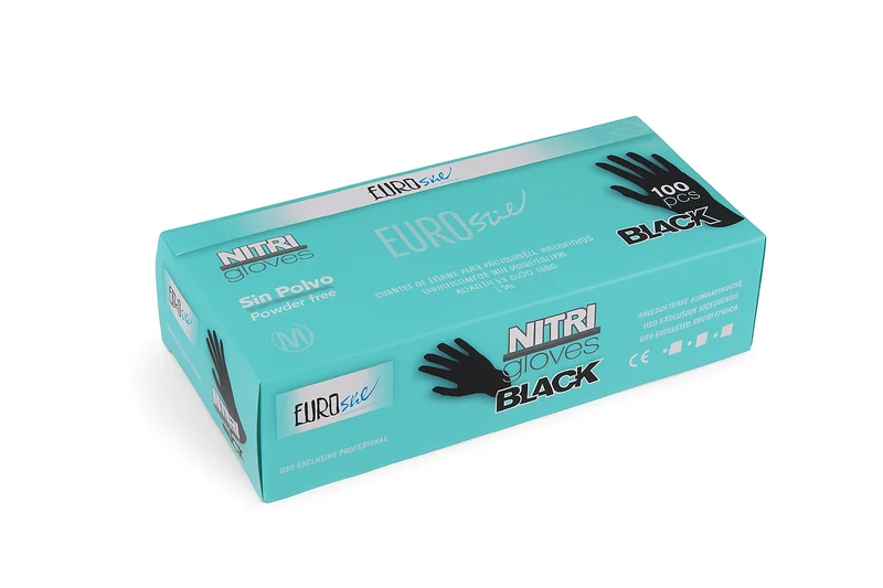 Guantes de Nitrilo negros