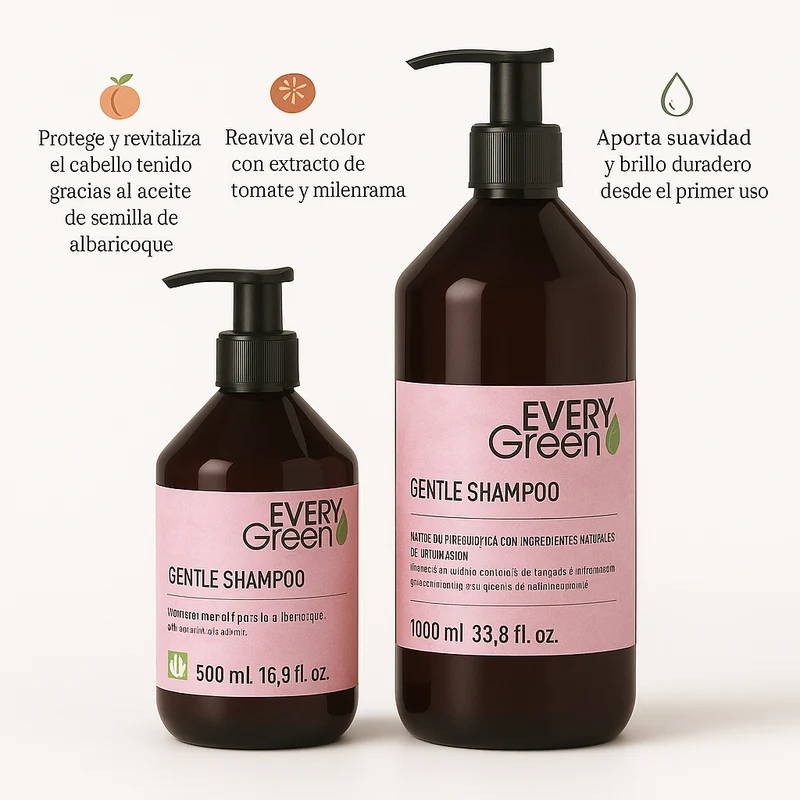 Champú protector - cabellos teñidos - Every Green