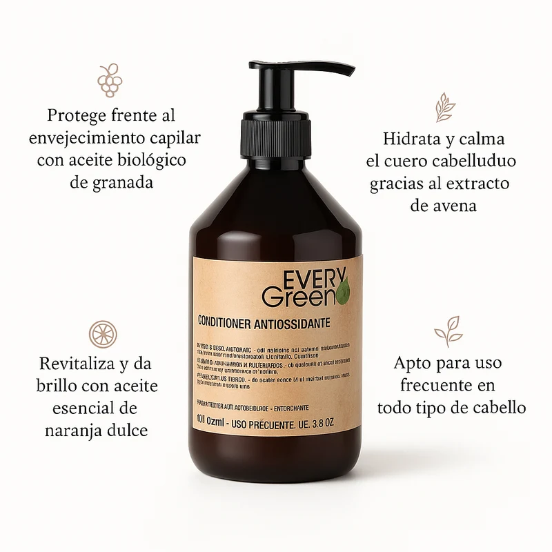 Acondicionador antioxidante Every Green