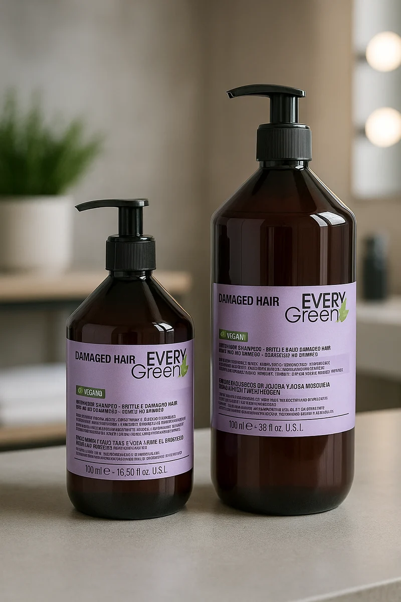 Champú regenerador - cabellos dañados - Every Green