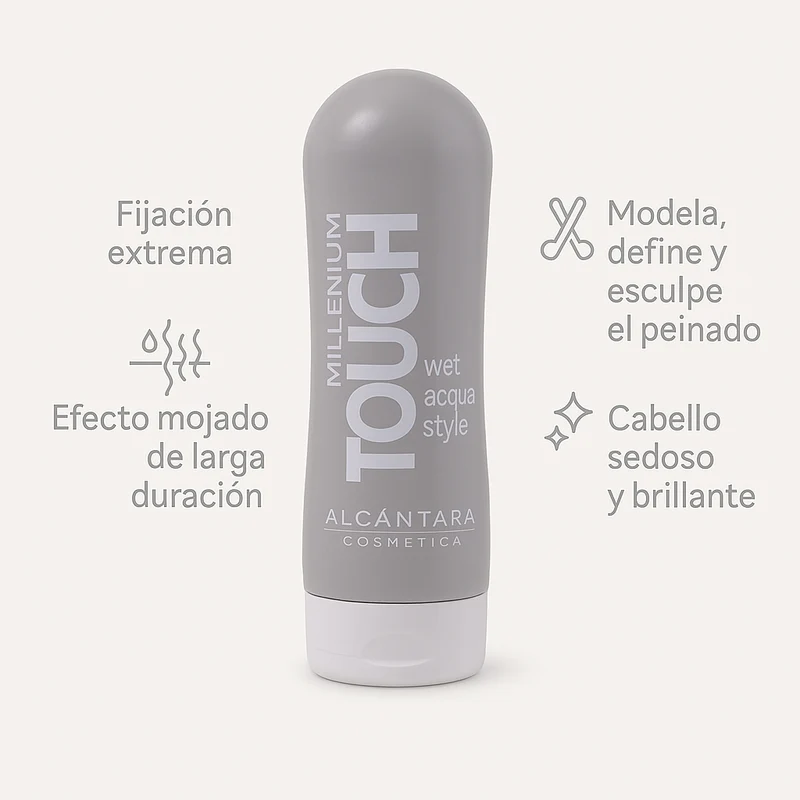 Gel de fijación extrema Millenium Touch Wet Acqua Style