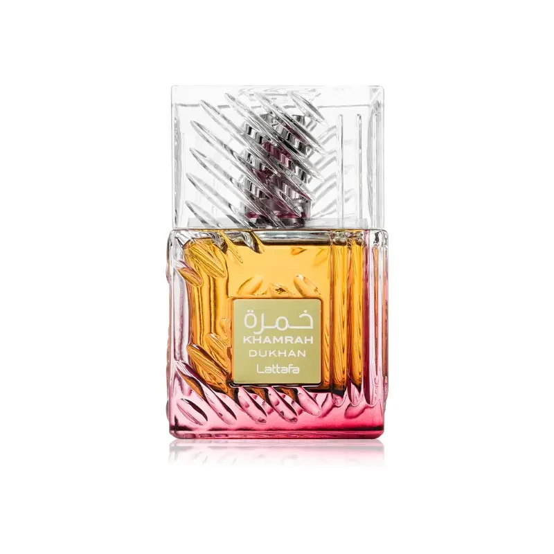 Khamrah Dukhan Lattafa - Aroma especiado, ahumado y oriental