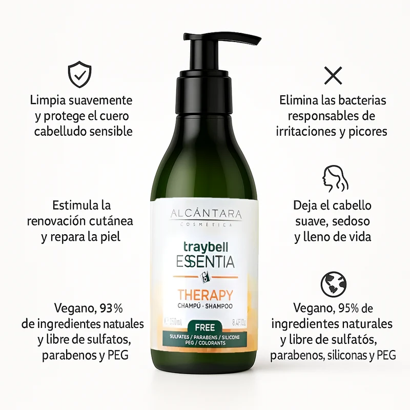 Traybell Essentia Therapy Champú Diario Delicado