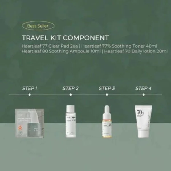 Anua Heartleaf Soothing Travel Kit