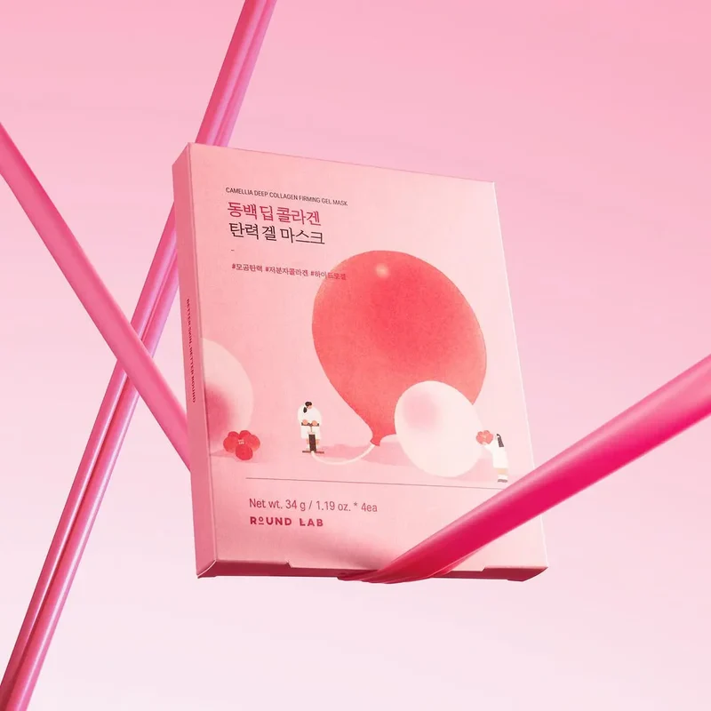 Round Lab - Camellia Deep Collagen Firming Gel Mask
