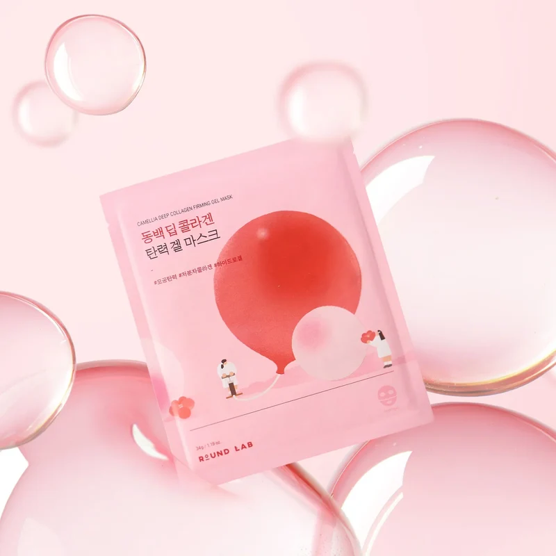 Round Lab - Camellia Deep Collagen Firming Gel Mask