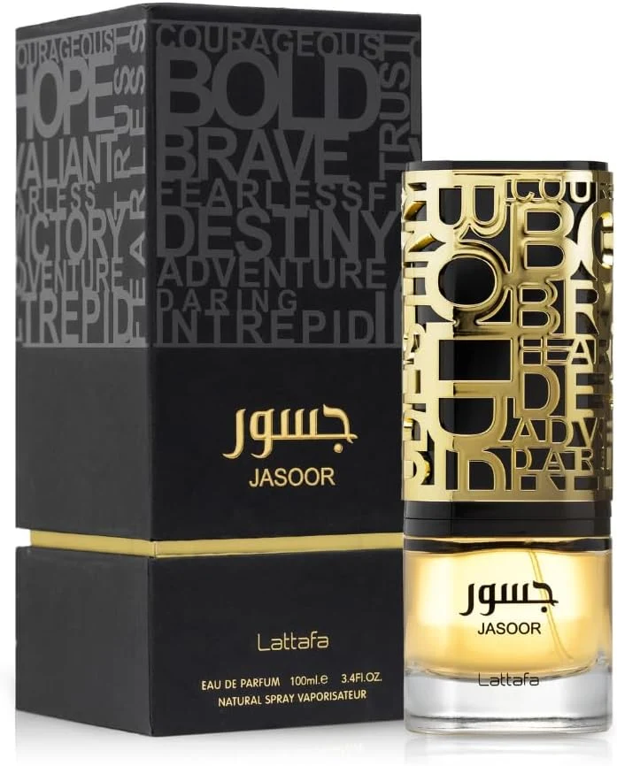 Lattafa JASOOR - Eau de Parfum 100ml Originales y duraderos 100%, colección Lattafa Perfume Unisex