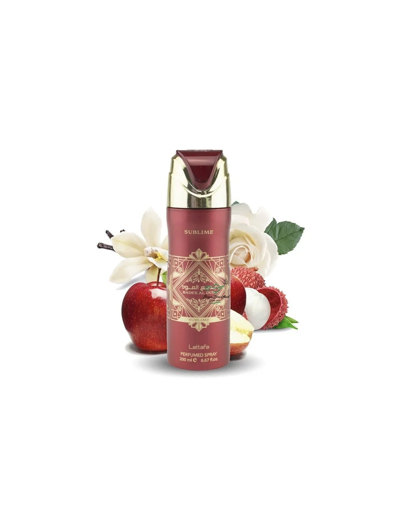 Lattafa Desodorante Spray Corporal Bade'e Al Oud Sublime.