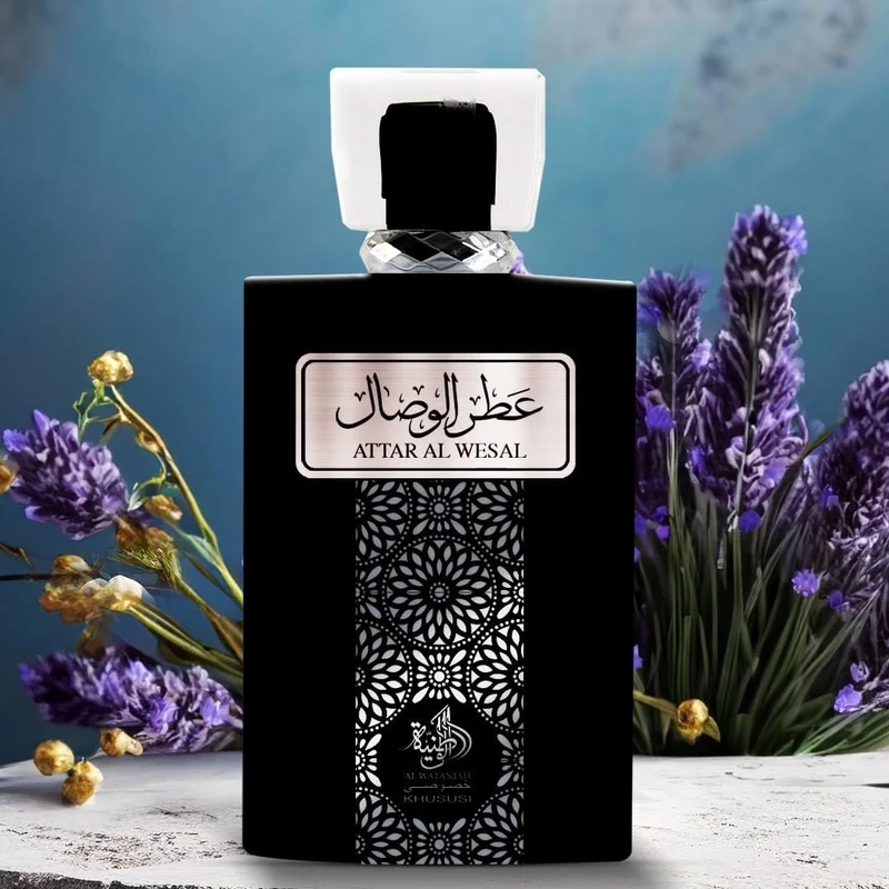 Al Wataniah Attar Al Wesal - Perfume Oriental Unisex con Notas de Madera y Especias - Aroma Intenso y Duradero - 100 ml
