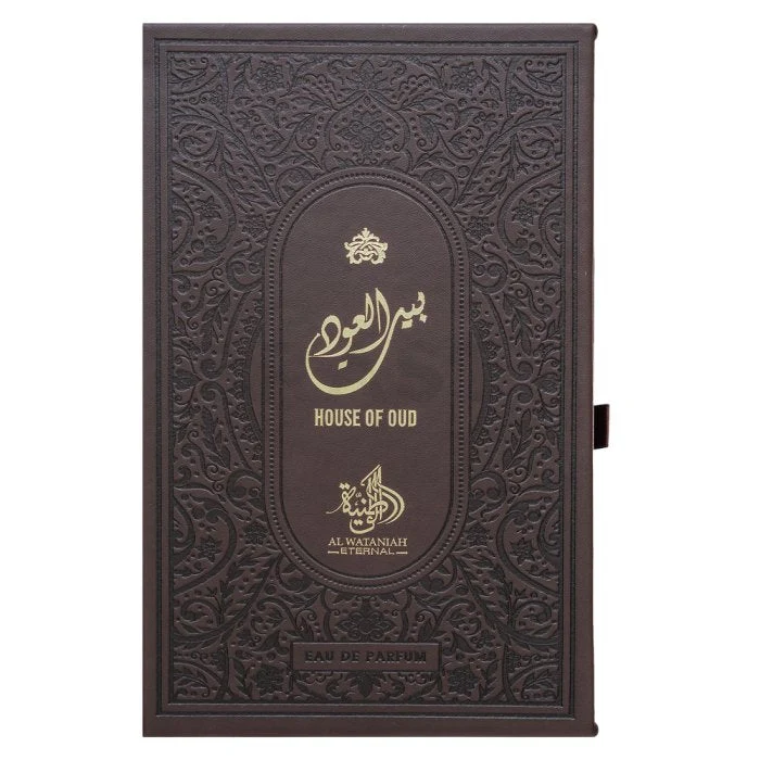 Al Wataniah House Of Oud - Perfume de Lujo para Hombres, Eau de Parfum 100ml, Aroma Exótico y Duradero