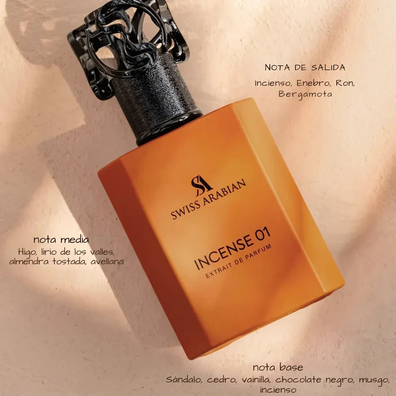 Swiss Arabian Incense 01 50ml Eau De Parfum - Male Perfume