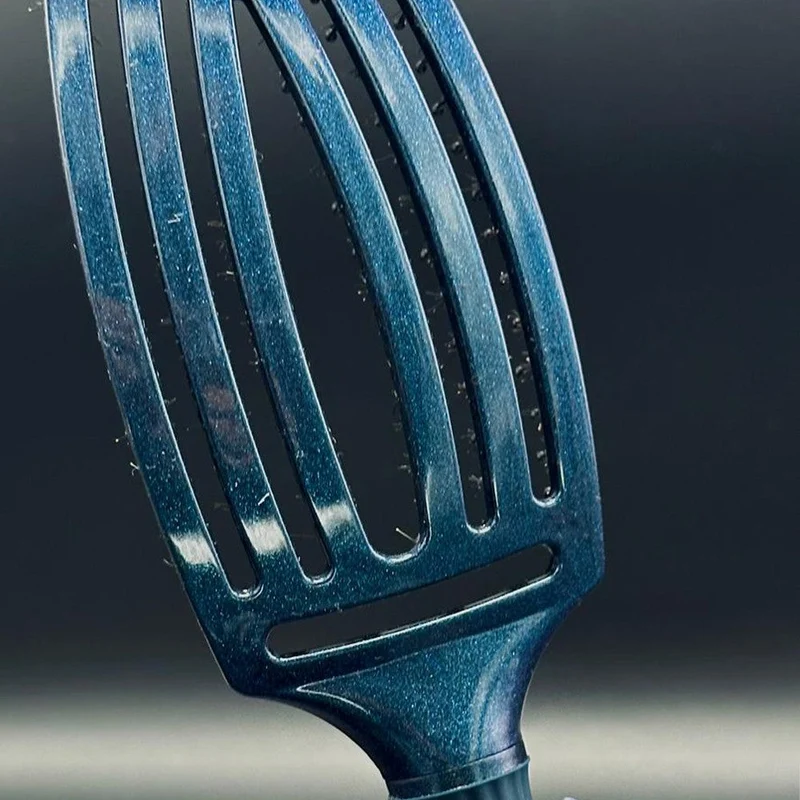 Olivia Garden - Cepillo Fingerbrush Blue Sapphire Midnight Desert - 1 Unidad