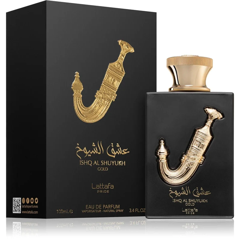 Ishq Al Shuyukh Gold 100ml Eau De Parfum Lattafa Perfume Masculino Exclusivo