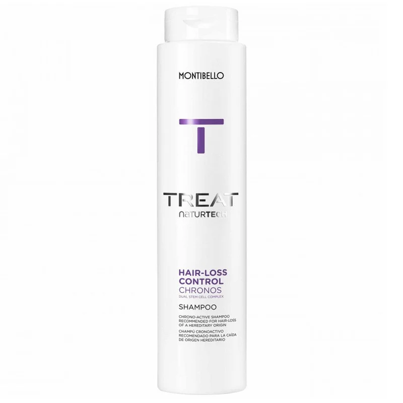 Montibello - Champú Anticaída Treat NaturTech Hair-Loss Control Chronos 300 ml