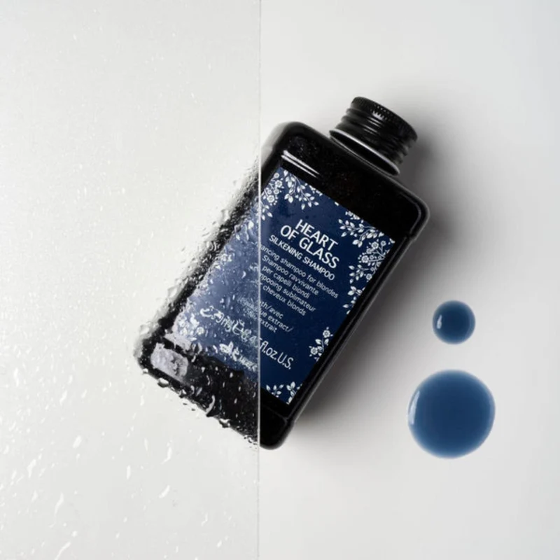 Davines - Champú Sedoso para Cabellos Rubios Heart of Glass Silkening 90 ml