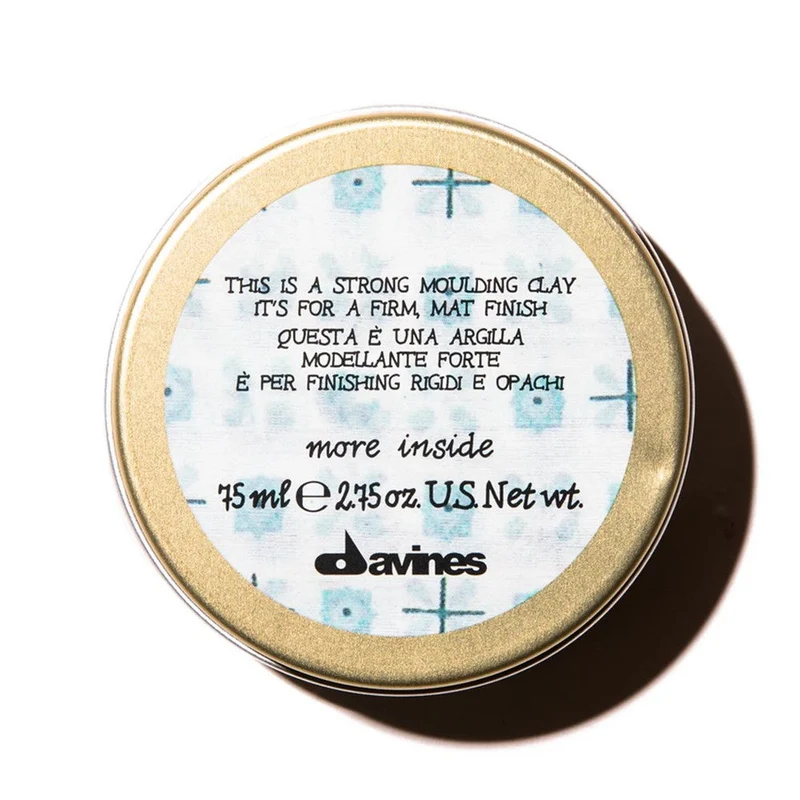 Davines - Arcilla de Fijación Fuerte More Inside Strong Moulding Clay 75 ml