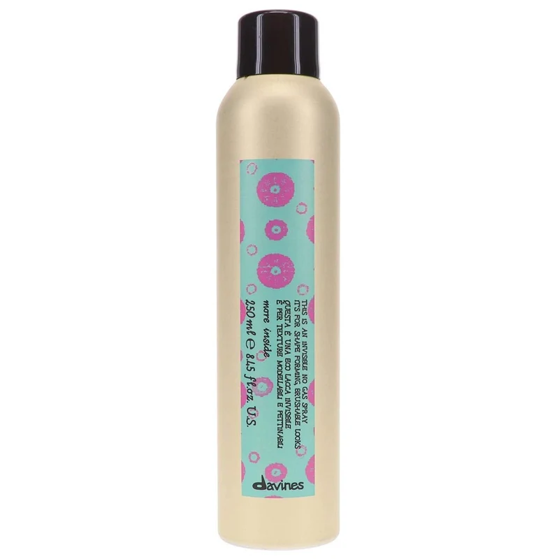 Davines - Laca de Fijación Media Sin Gas More Inside Invisible No Gas Spray 250 ml
