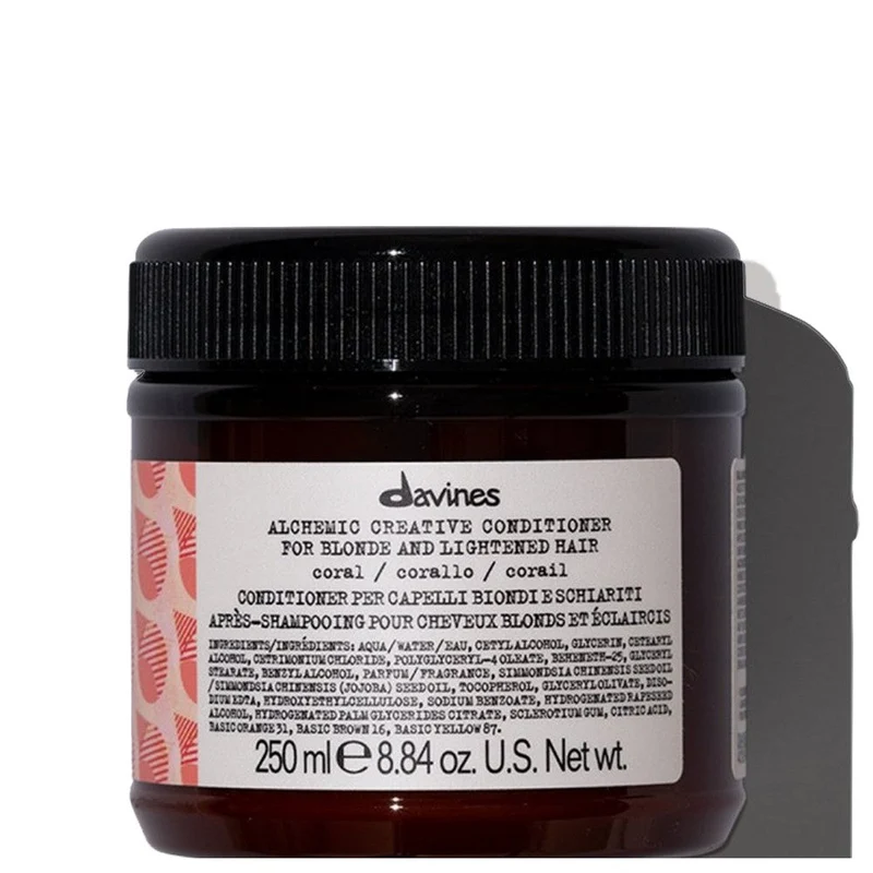 Davines - Acondicionador con Pigmentos Coral Alchemic Coral 250 ml
