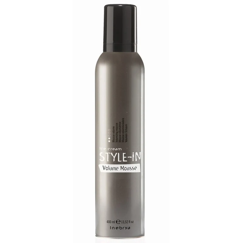 Inebrya - Espuma Voluminizadora Ice Cream Style-In Volume Mousse 400 ml
