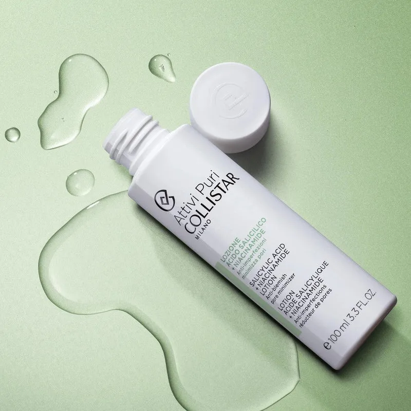Collistar Milano - Attivi Puri Loción de Ácido Salicílico + Niacinamida 100 ml