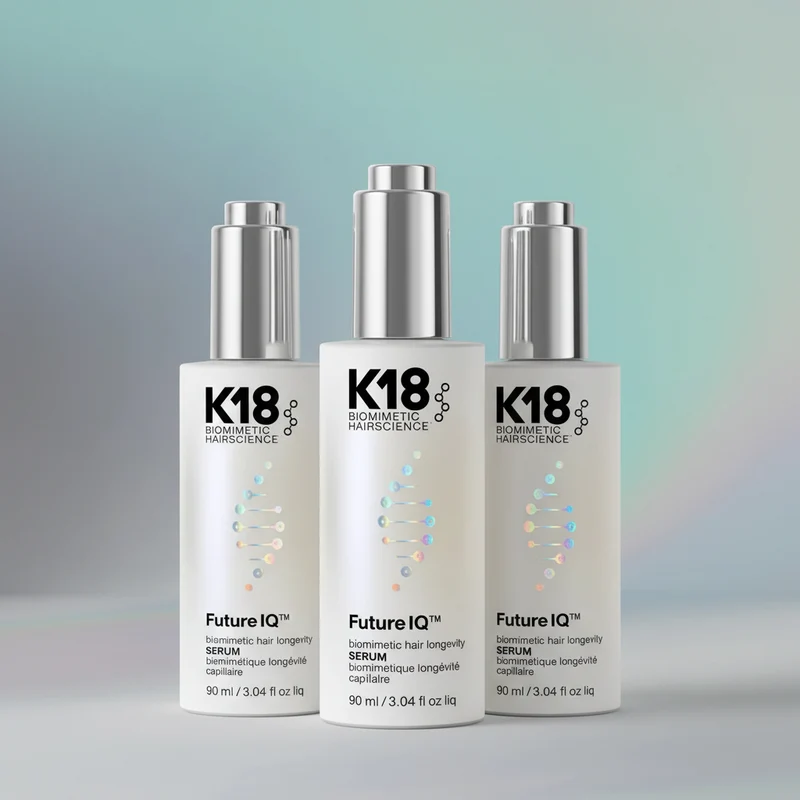 K18 FutureIQ™ Biomimetic Hair Longevity Serum | Pack 3 meses (3 x 90ml)