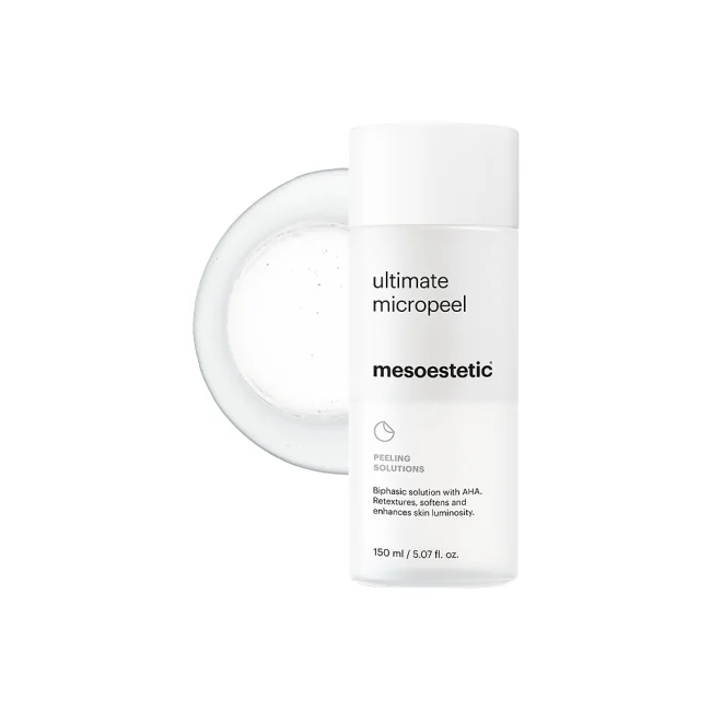 Mesoestetic Ultimate Micropeel 150ml | Solución Exfoliante Facial Profesional