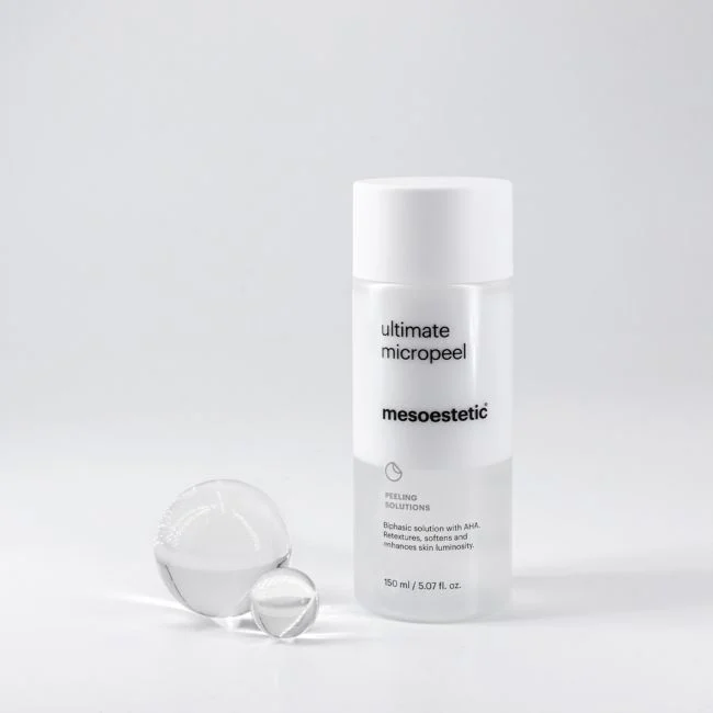 Mesoestetic Ultimate Micropeel 150ml | Solución Exfoliante Facial Profesional