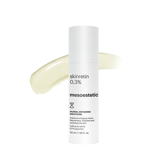 Mesoestetic Skinretin 0,3% 50ml | Crema de Noche con Retinol Puro y Bakuchiol