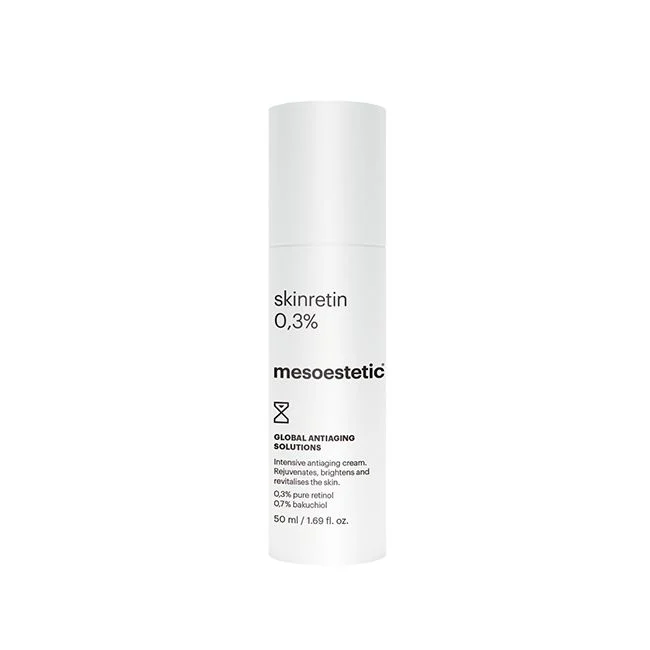 Mesoestetic Skinretin 0,3% 50ml | Crema de Noche con Retinol Puro y Bakuchiol