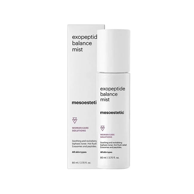 Mesoestetic Exopeptide Balance Mist 80ml | Tónico Bifásico Antisofocos Menopausia