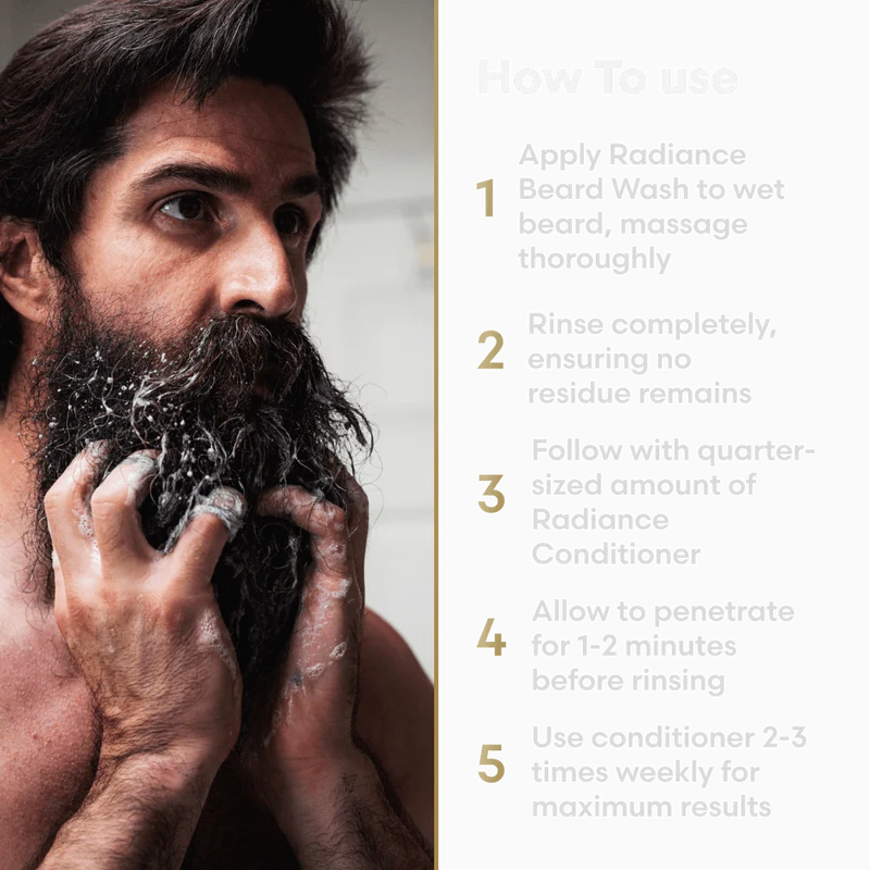 Radiance Beard Wash & Conditioner Bundle