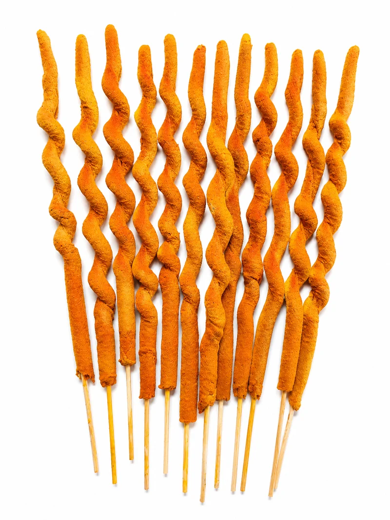 Incienso canela naranja, 6 tornaditos